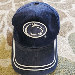 Navy Blue Cap with White Logo